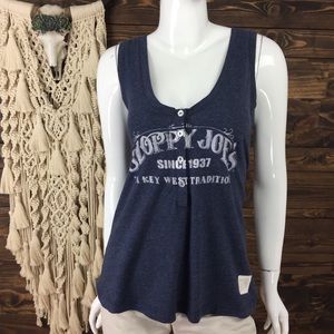 Original Retro Brand Navy Tank Top